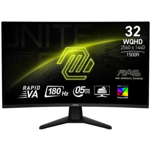 Ecran 32" MSI Mag 32CQ6F - Incurvé - 2K - 180Hz - 0.5ms - HDR 400 - PROMOTION