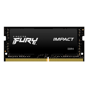 Mémoire PC portable DDR4 KINGSTON Fury Impact 8 Go 3200 Mhz