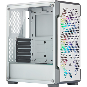 Boîtier PC CORSAIR iCUE 220T RGB Airflow Blanc - PROMOTION