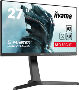 Ecran 27" IIYAMA G-Master GB2770QSU-B1 - 2K - 0.5ms - 165Hz - FreeSync - Pied