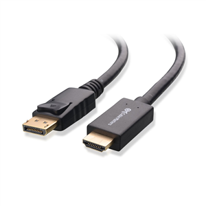 Câble Display Port/HDMI CABLE MATTERS Mâle/Mâle - 2 mètres