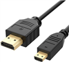 Câble HDMI vers Micro HDMI Générique Mâle/Mâle - 1.8 mètre