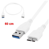 Câble SODIAL Micro USB 3.0 vers USB 3.0