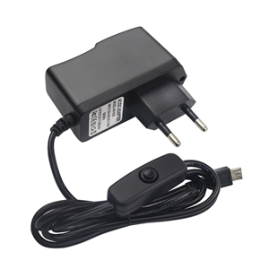 Chargeur 5V 2.5A avec bouton On/Off