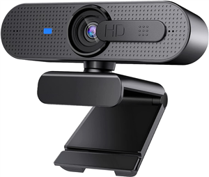 Webcam Full HD 1080P avec Couvercle de confidentialité