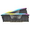 Mémoire PC DDR5 CORSAIR Vengeance RGB 2 x 32 Go 6000 Mhz