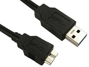 Câble Générique Micro USB 3.0 vers USB 3.0 - 1.80 mètre