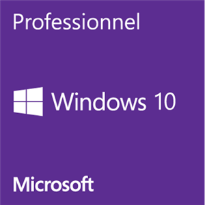 Microsoft Windows 10 PRO 64 Bits - Version OEM