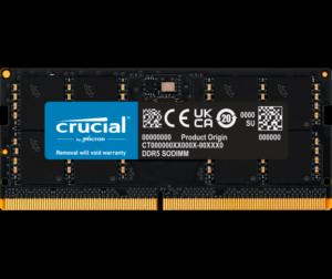 Mémoire PC portable DDR5 CRUCIAL 16 Go 5600Mhz