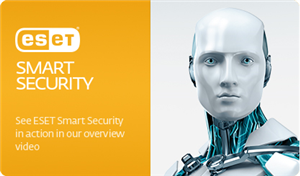 Antivirus ESET Smart Security - 3 PC/2 ANS - Dématérialisé